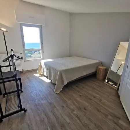 דירה 5008 Cap D'agde T3 Duplex Quartier Falaise 6 Personnes Pkg 1ere Ligne Vue *