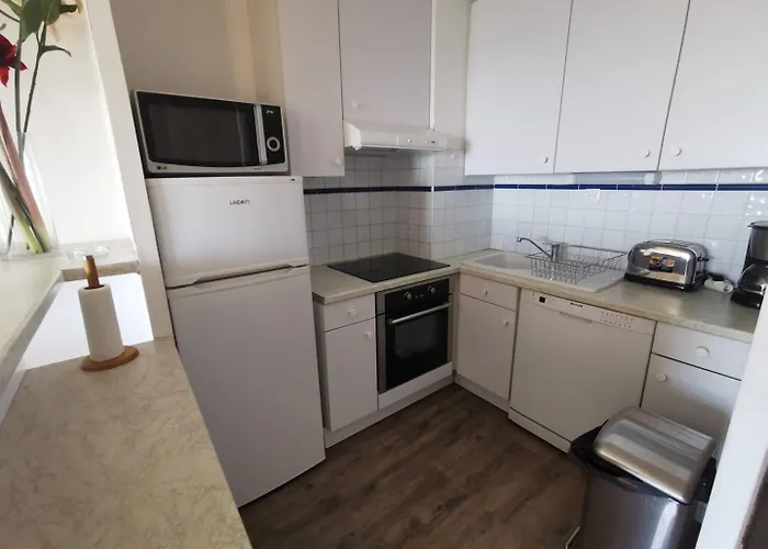 5008 Cap D'agde T3 Duplex Quartier Falaise 6 Personnes Pkg 1ère Ligne Vue Appartement Agde